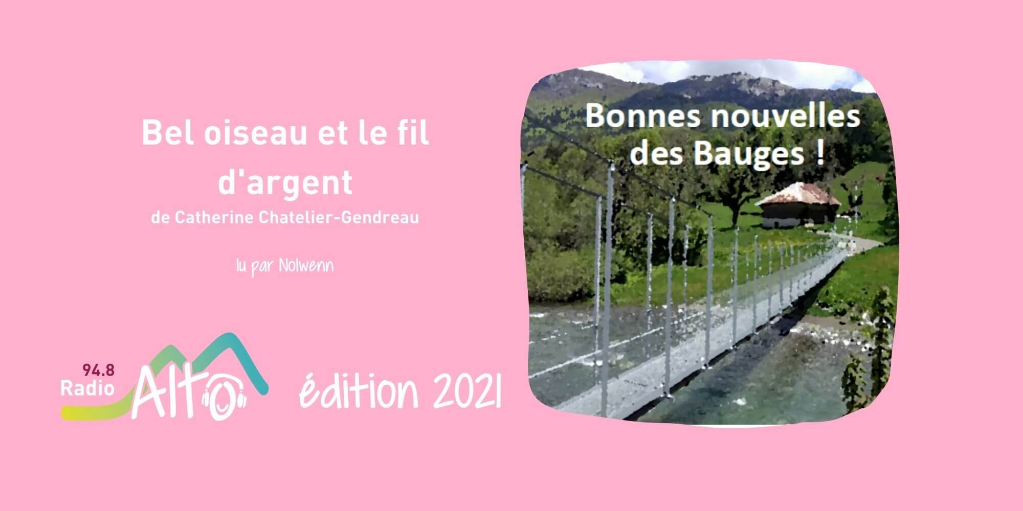 Bel oiseau et le fil d&rsquo;argent de Catherine Chatelier-Gendreau lu par Nolwenn