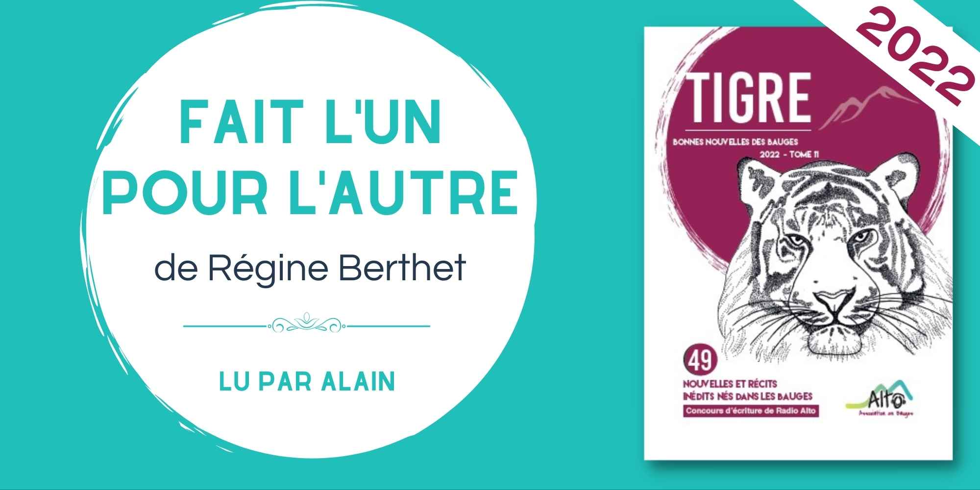 Fait l&rsquo;un pour l&rsquo;autre de Régine Berthet, lu par Alain