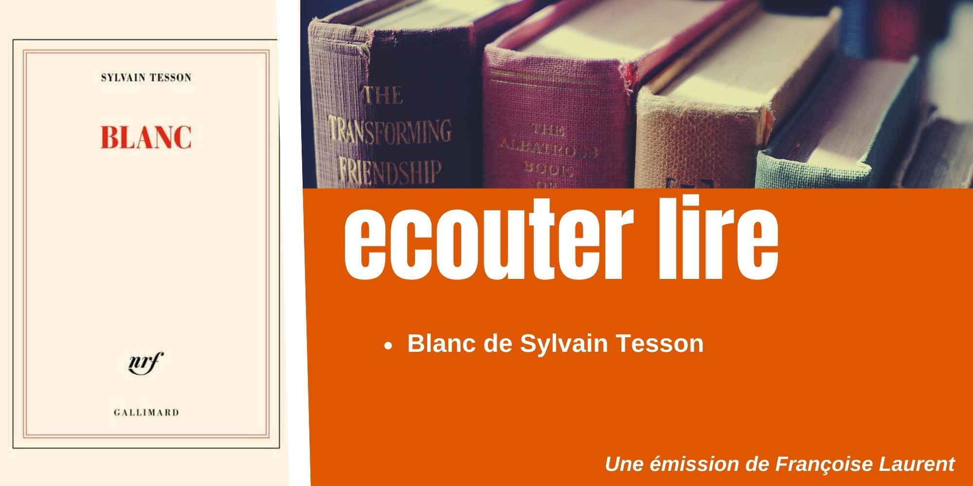 Blanc de Sylvain Tesson