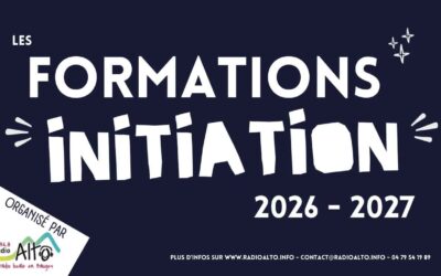 Formations collectives d’initiation radio 2026 – 2027
