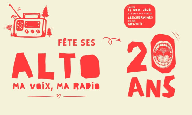 14 nov – 20 ans d&rsquo;Alto